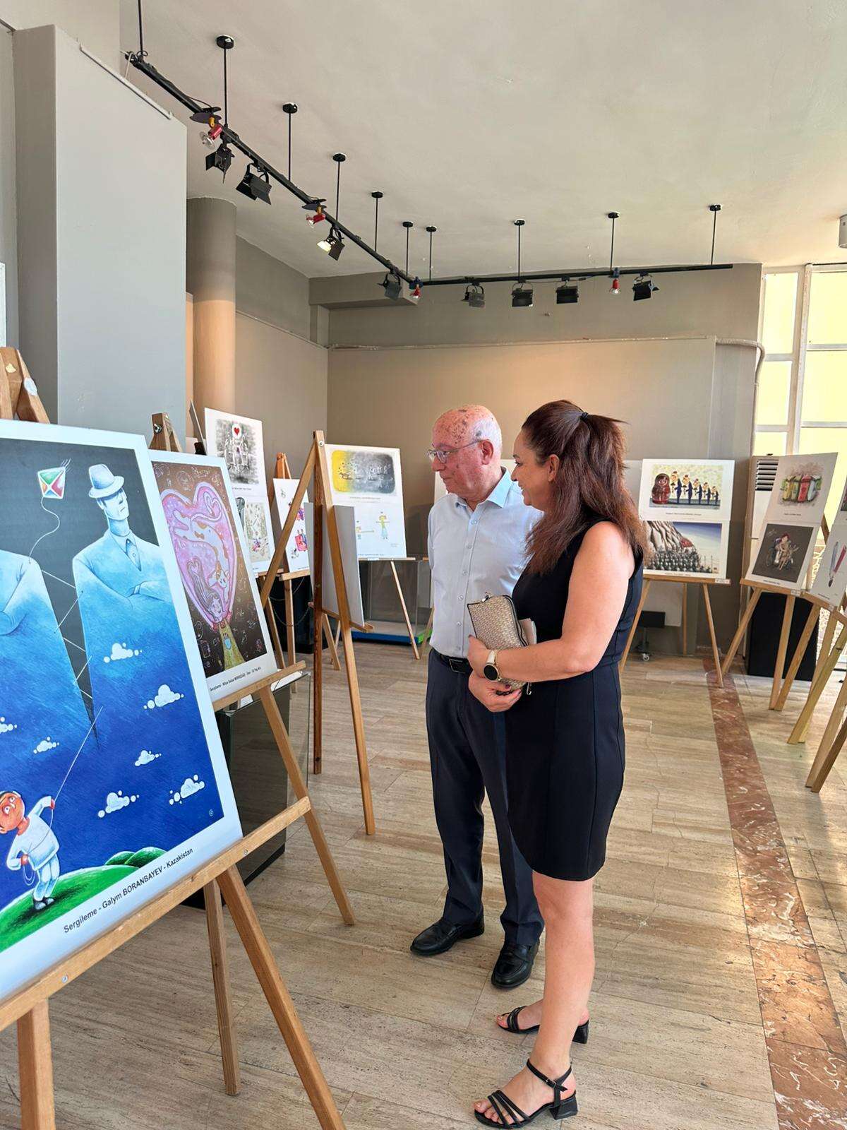 Muğla’da Uluslararası Karikatür Sergisi 6 İlçede Sanatseverlerle Buluştu 4